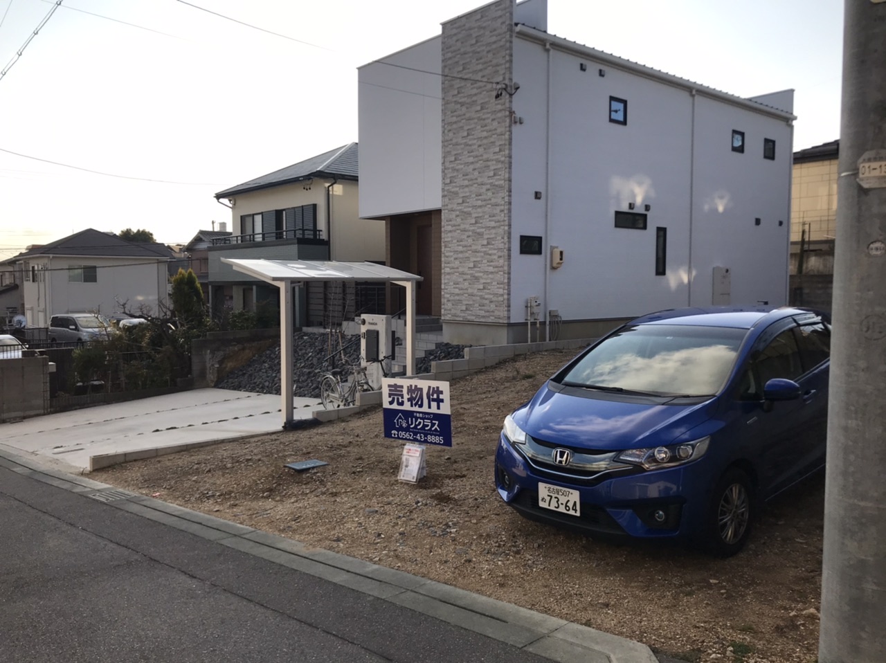 大府市新着土地　看板設置完了⭐︎